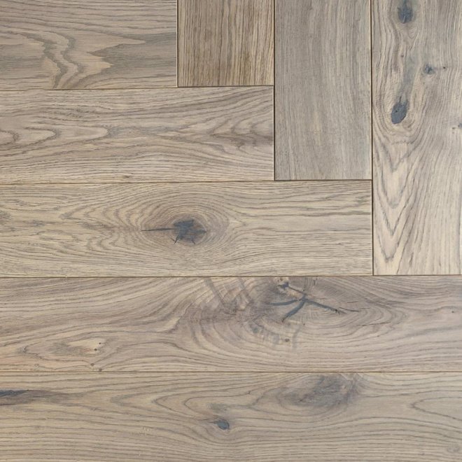 Инженерная доска Legend Венгерская ёлка White coffee (Белый кофе) 110 мм - фото 1